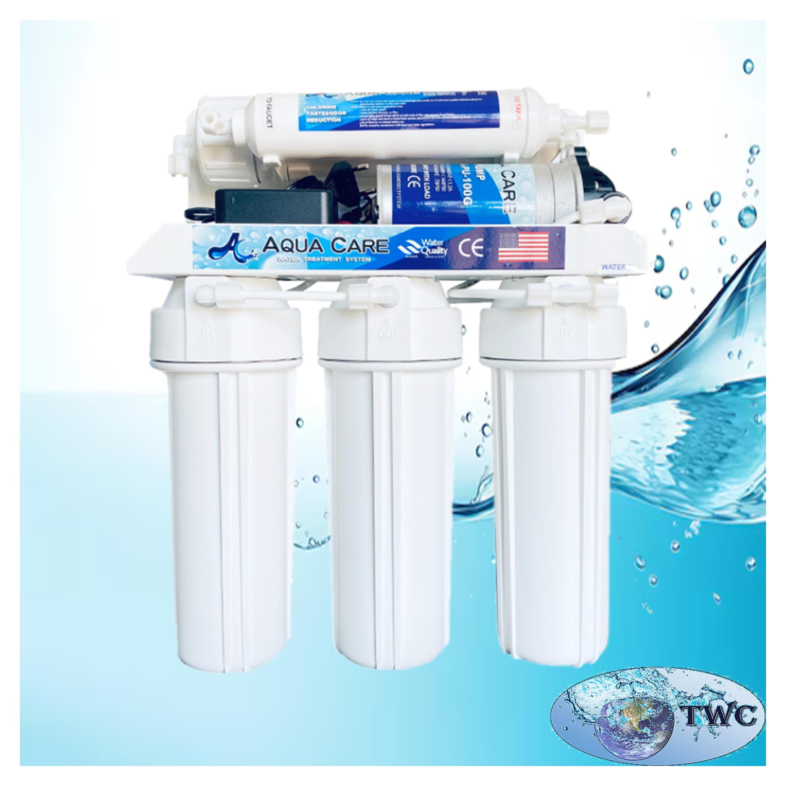 Domestic RO : 75GPD Aquacare with pump