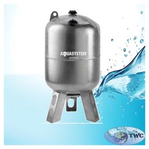 Aquasystem vertical hot galvanized dipped pressure tanks with replaceable bladder 500L - AVZ 500