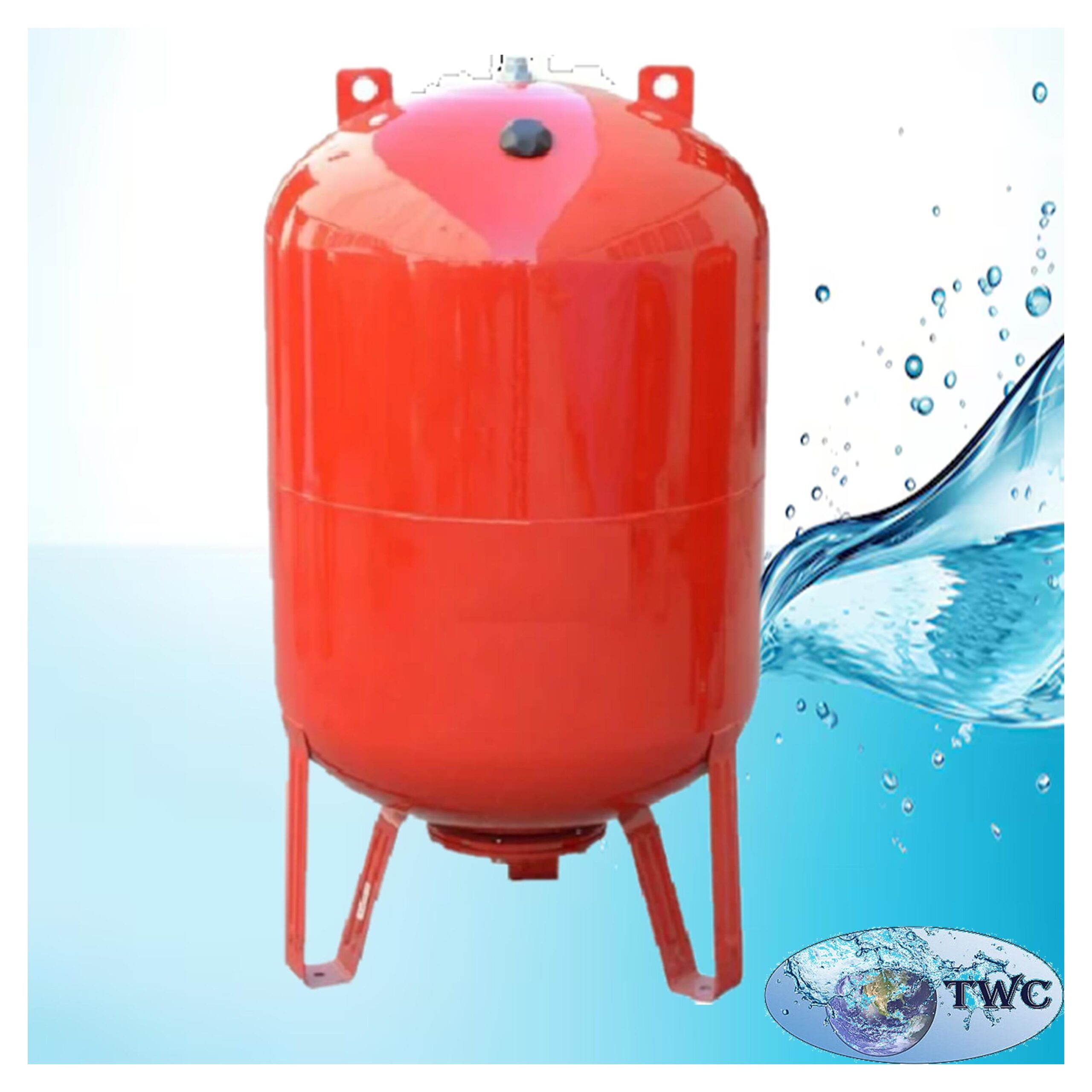 Aquasystem vertical pressure tanks with replaceable bladder
