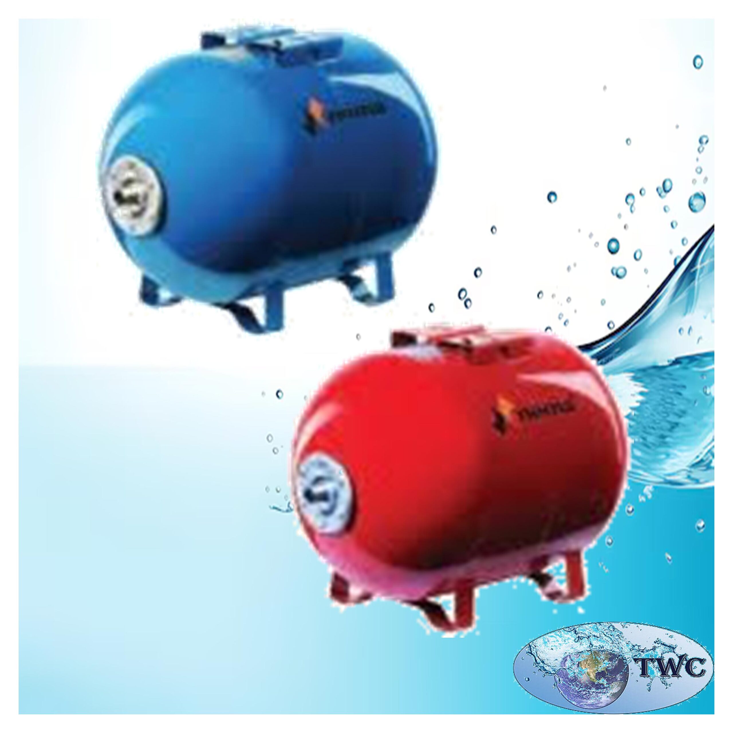 Aquasystem horizontal pressure tanks