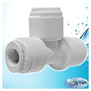 1/4" x 1/4" x 1/4" T, quick connect