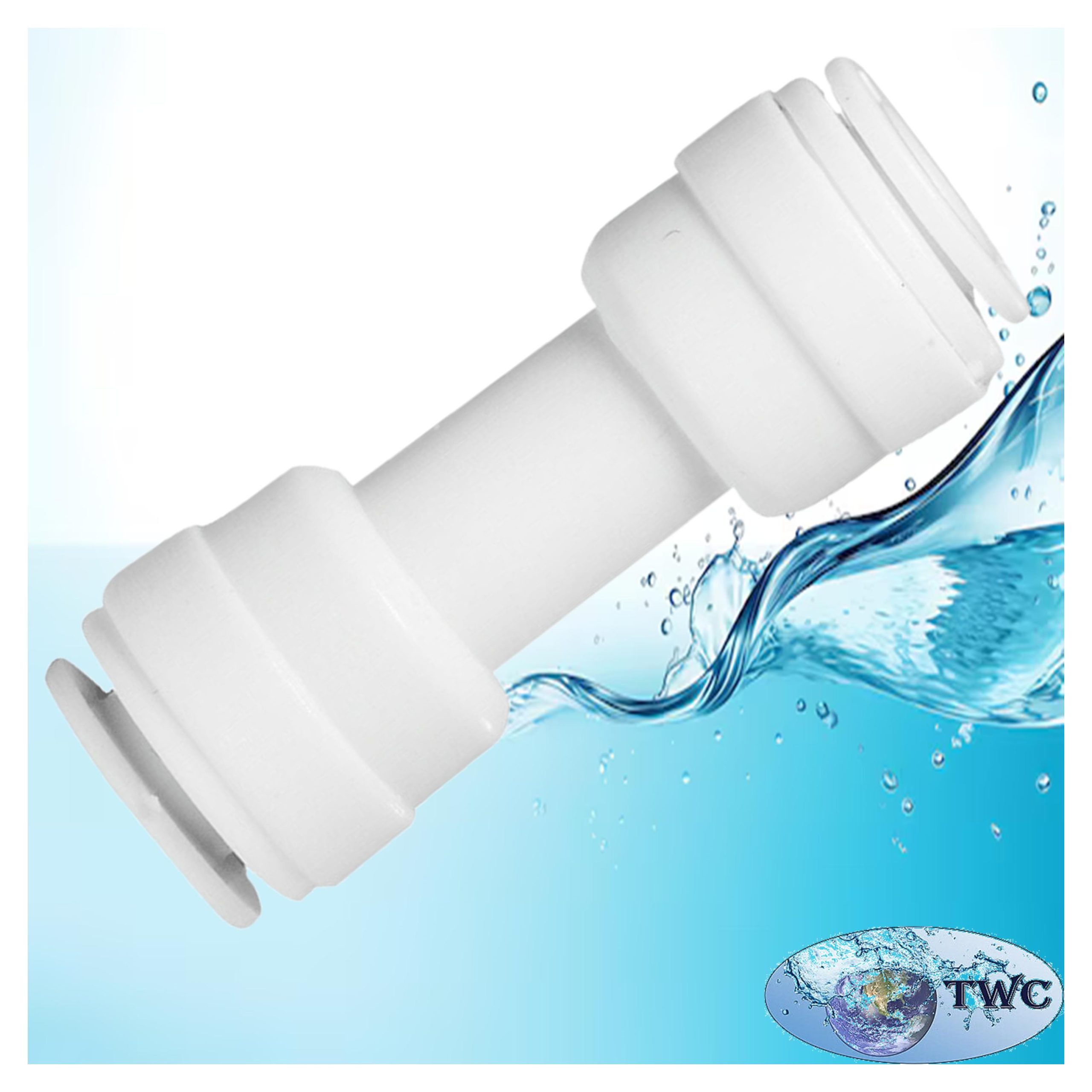 Quick fit fitting – straight connectors 1/4" pipe to pipe