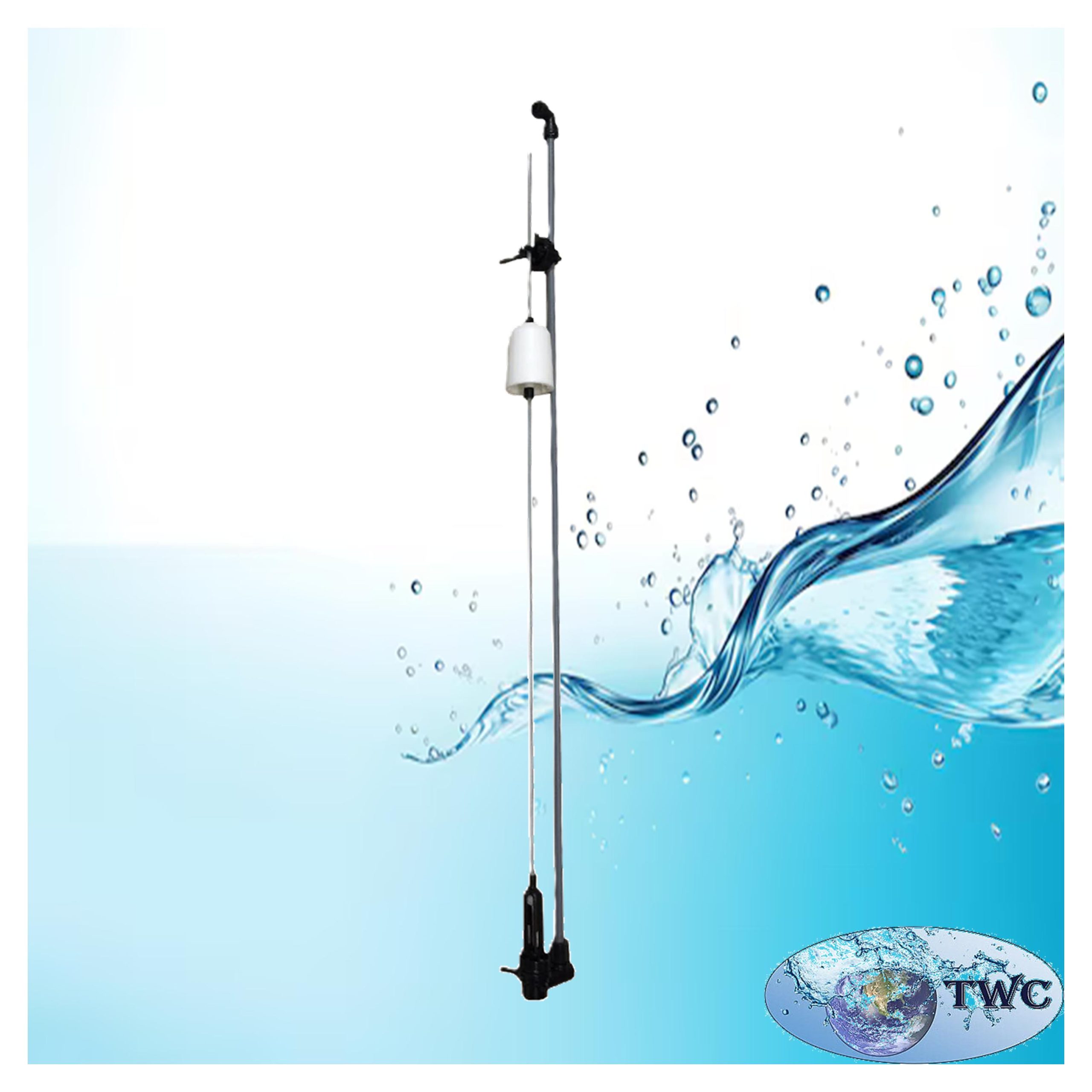 Brine tank valve assembly 60L-130L