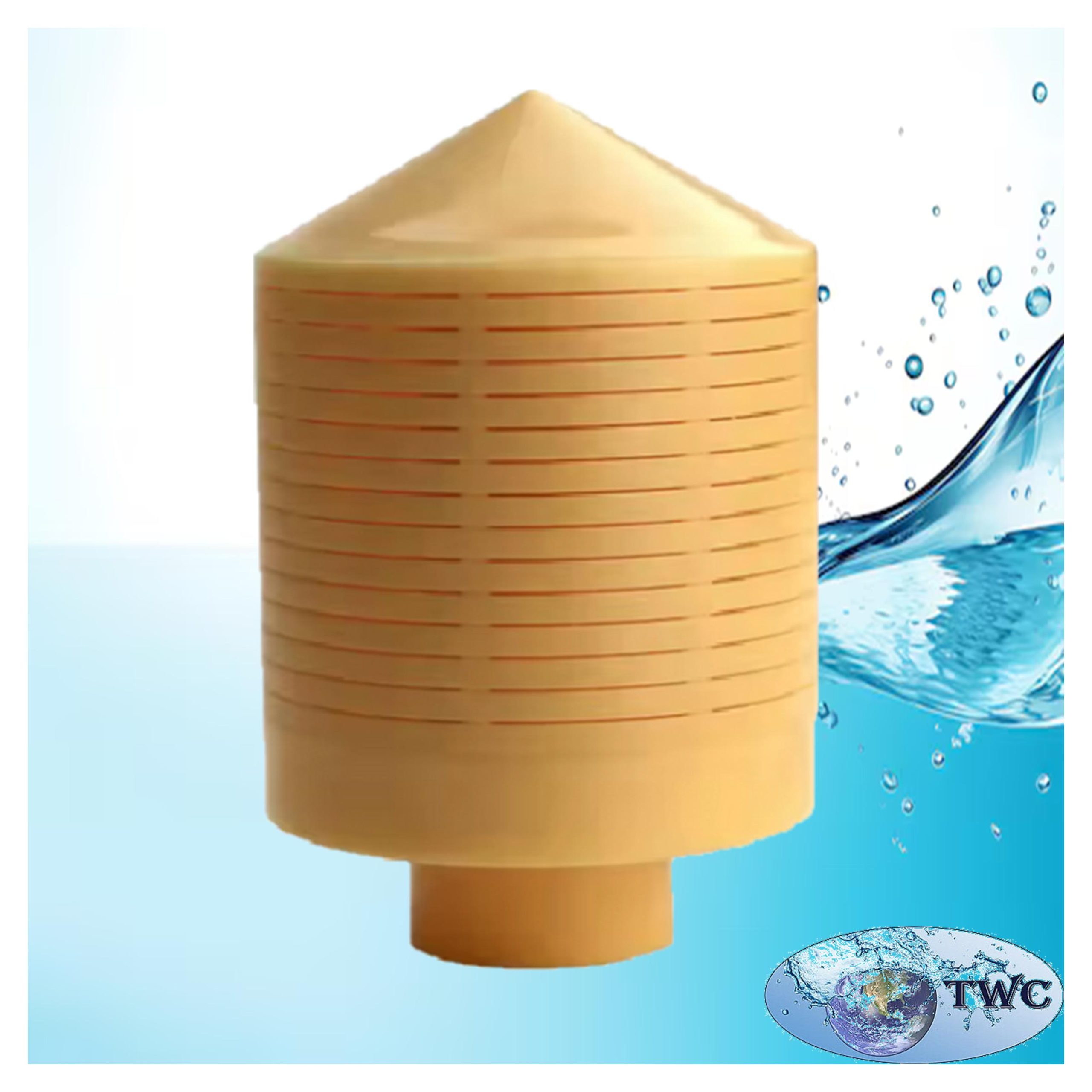 Bottom distributor for a 13" to 16" tank - 2.5" mount