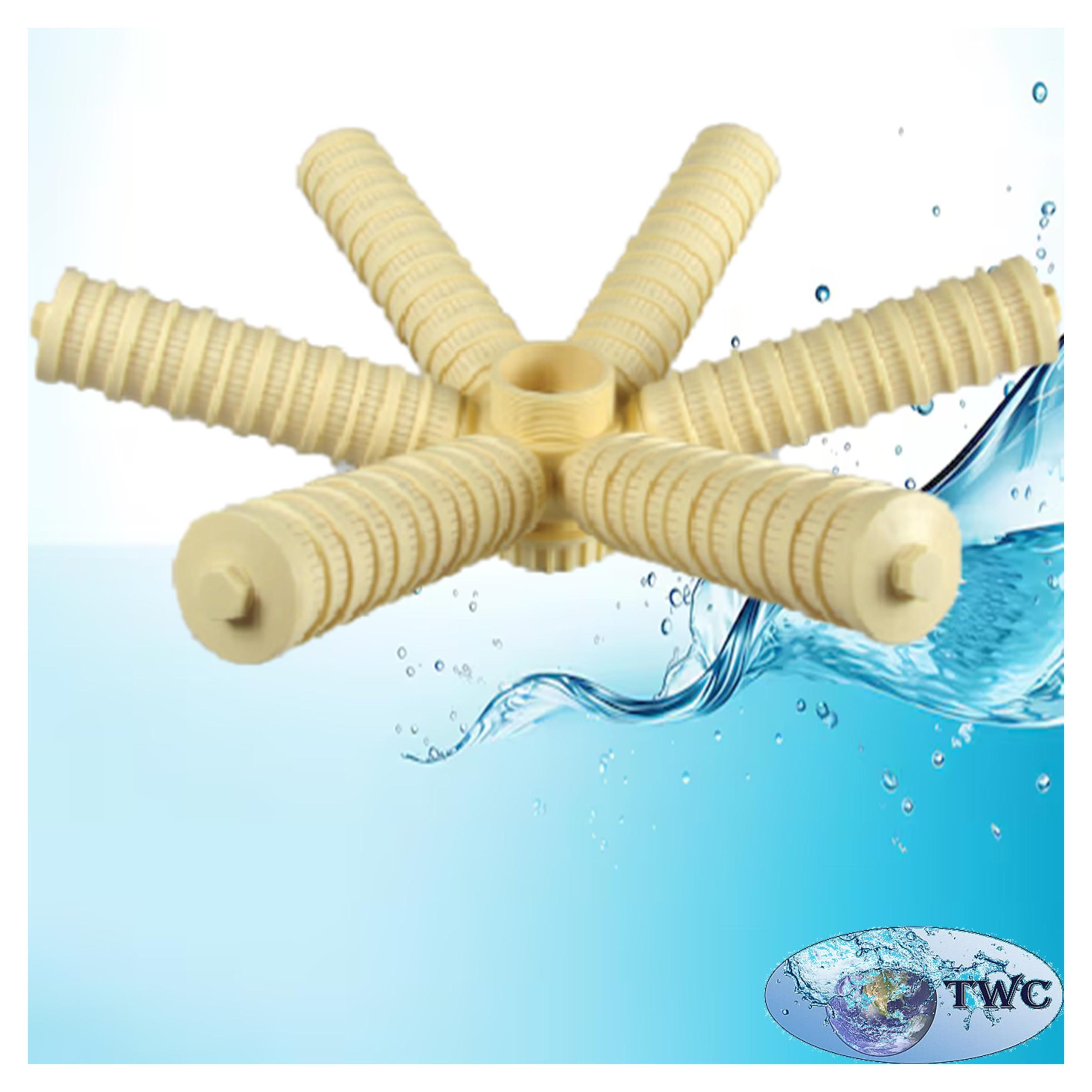 Bottom distributor - bayonet - for 24" tank - 4" mount