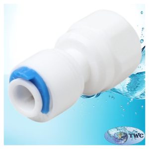 Female 1/4" thread to 1/4" quick fit