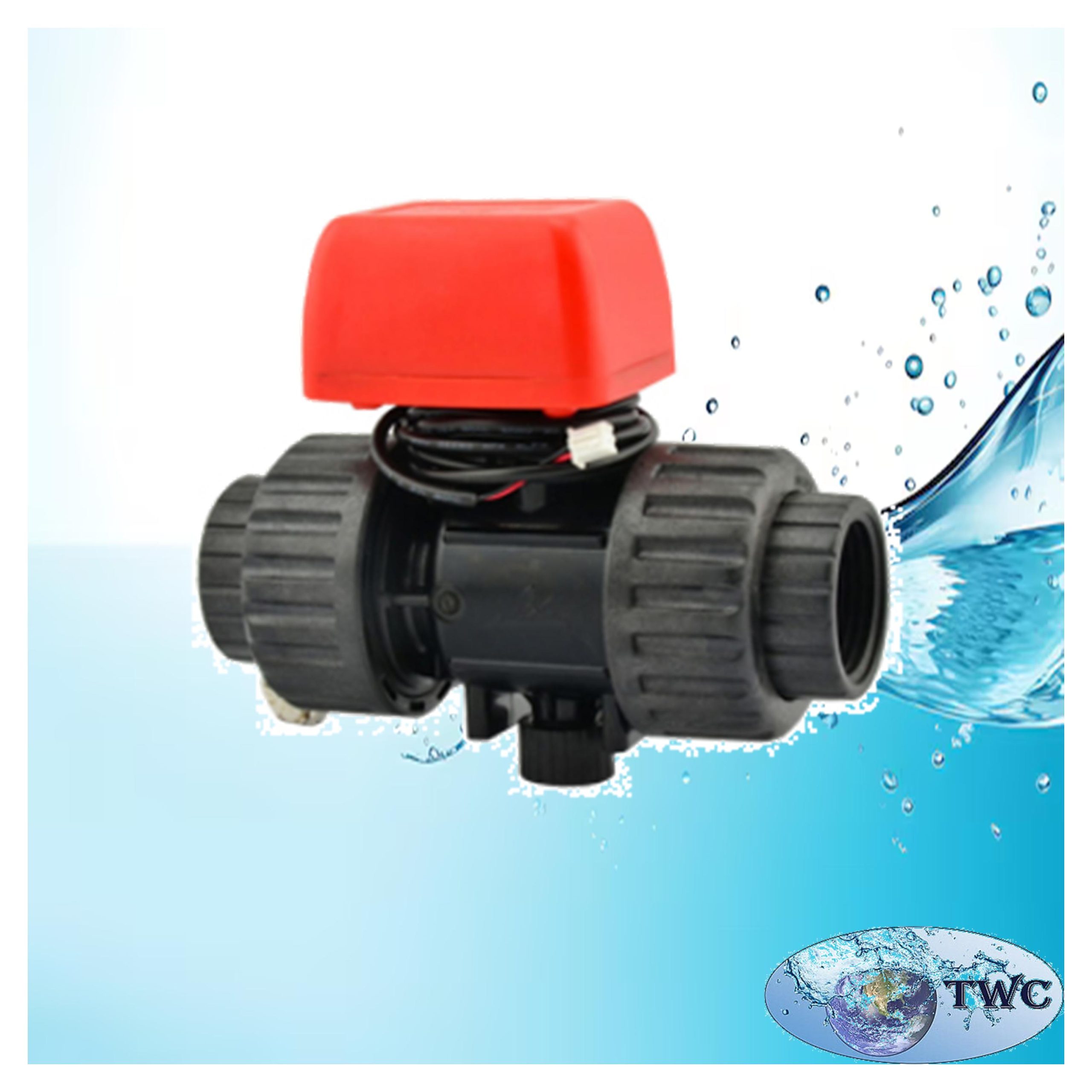 Motorized ball valves 20mm-3/4" (Ceramic-PVC) 3-wire