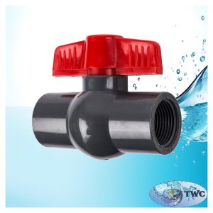 Compact ball valve threaded 40mm