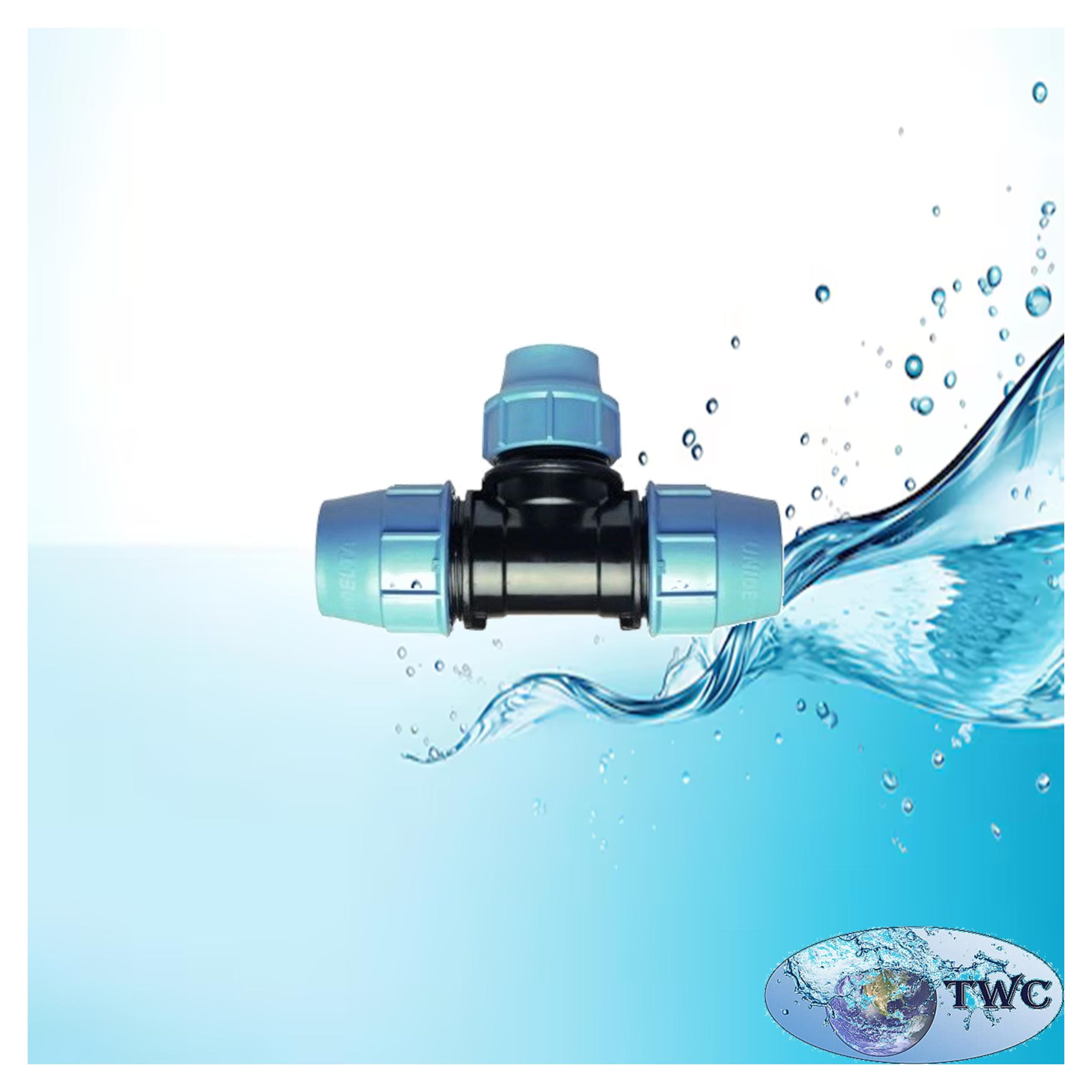 Reducing tee 50 x 25mm