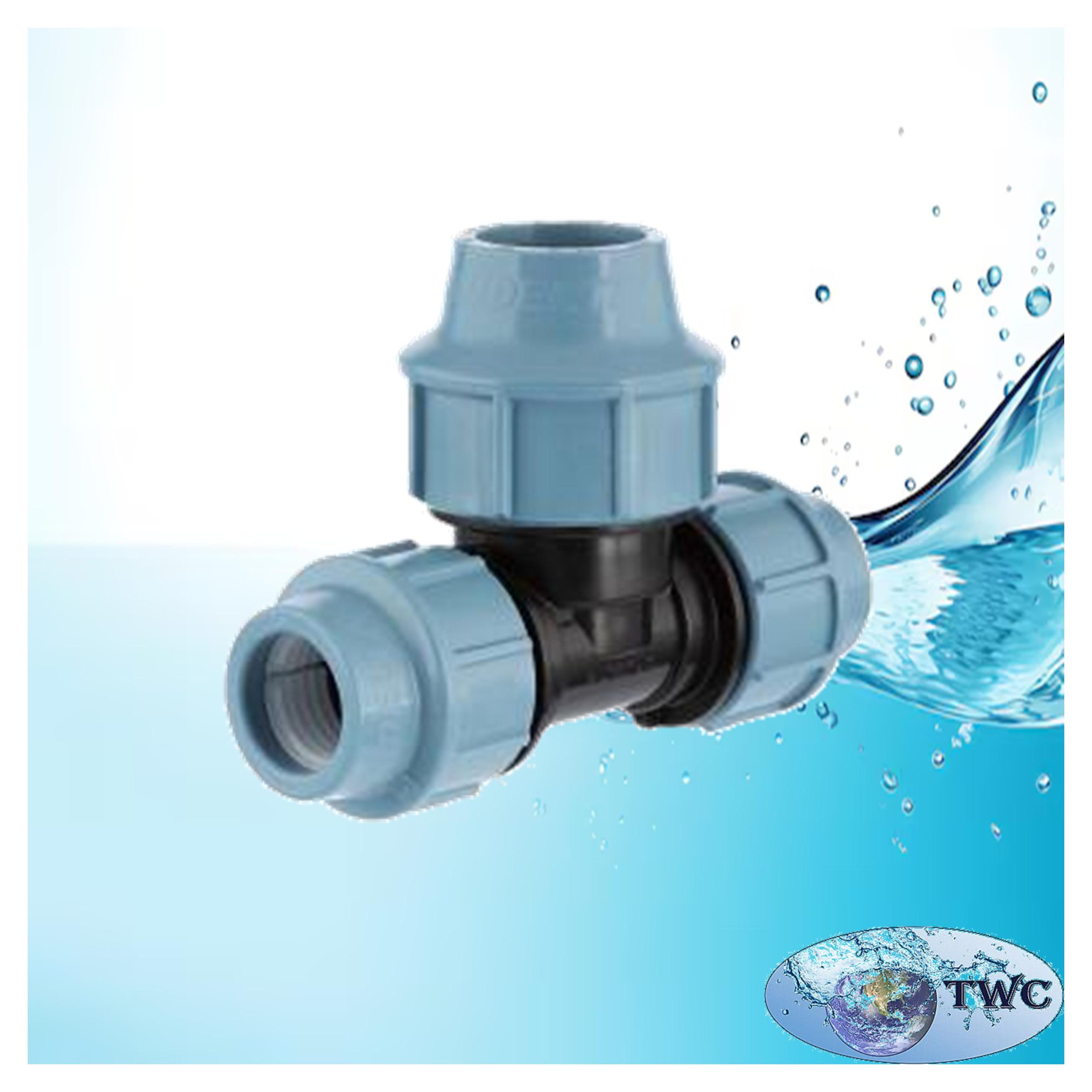 Inline increasing tee 20 x 25 x 20