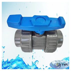 Double Union Ball Valve Threaded For Water And Light Chemicals