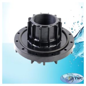 6" Flange adaptor, 3" thread and distributor ports