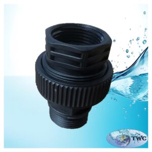 Barrel union adapter male to female 1" (25mm)