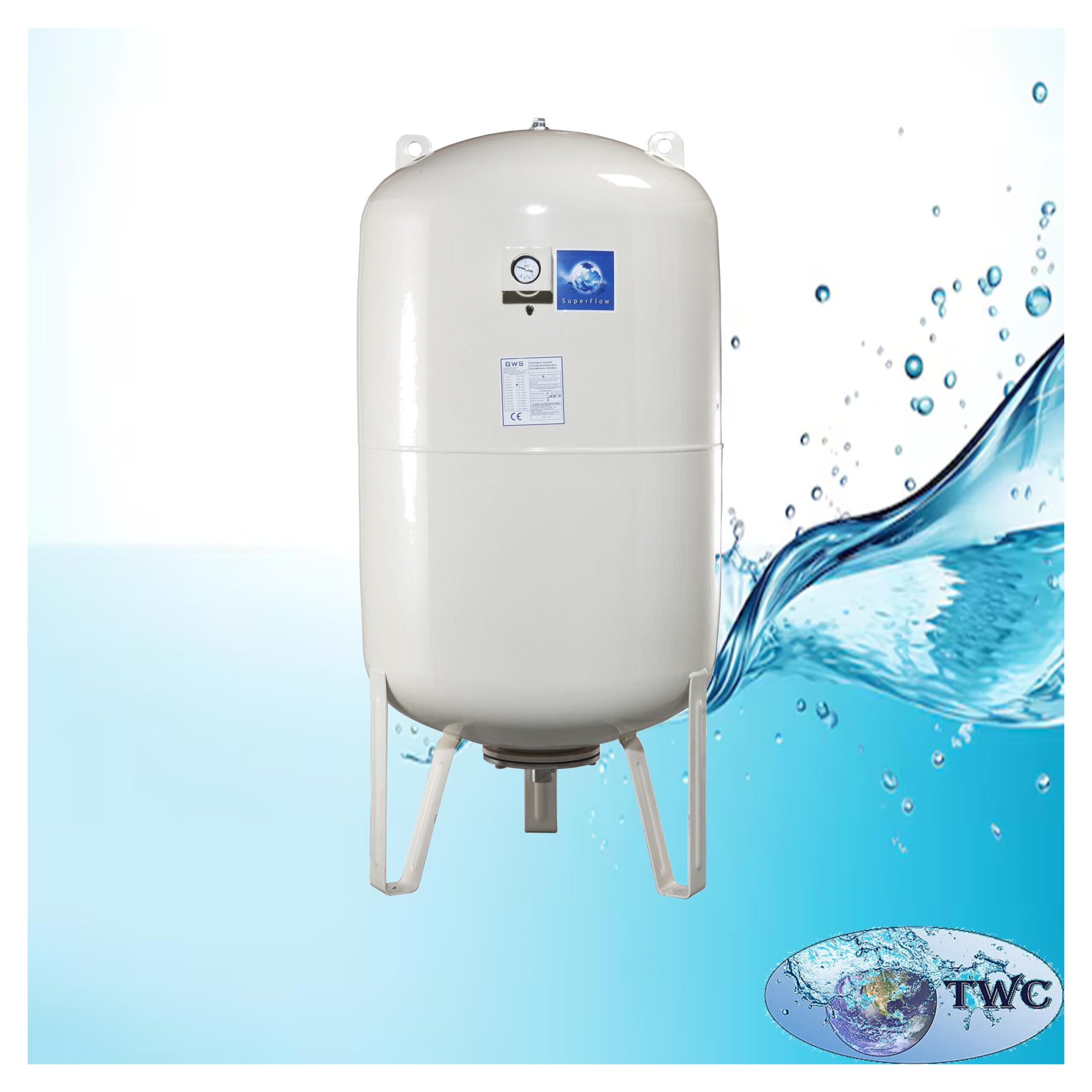 SuperFlow pressure tank 500 liter 16 bar